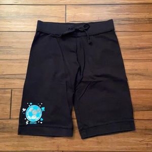 Justice black shorts